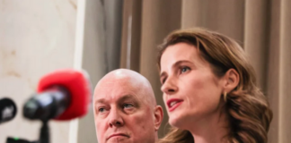 NZ Prime Minister Christopher Luxon and Finance Minister Nicola Willis