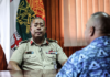 The Commander of the Republic of Fiji Military Forces, Major-General Jone Kalouniwai,