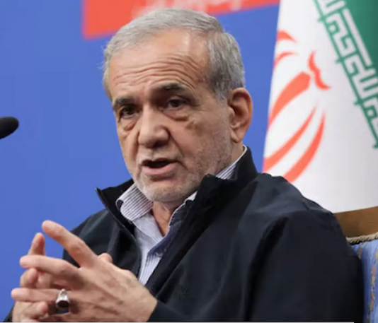 Iranian President Masoud Pezeshkian