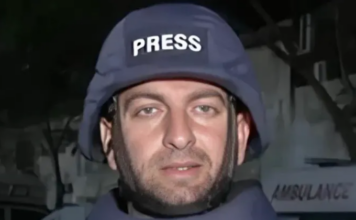 Al Jazeera journalist Mohammed Wishah