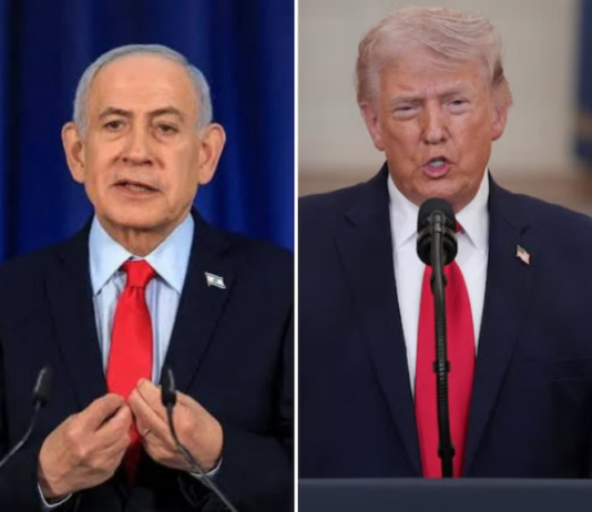 The two primary architects of a controversial war