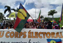 A pro-Kanak independence rally for New Caledonia