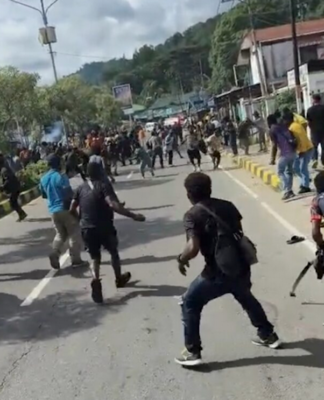 Indonesian police launch a brutal crackdown against Papuan protesters