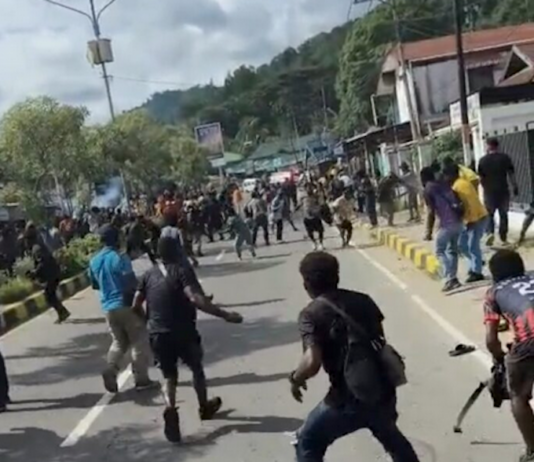 Indonesian police launch a brutal crackdown against Papuan protesters