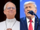Pope Leo and US President Donald Trump