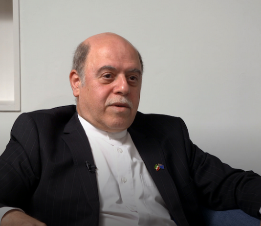 Iranian Ambassador Reza Nazar Ahari