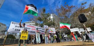 Gallery: Standing up for the people of Iran . . . and Palestine, Lebanon, Venezuela, Cuba . . .