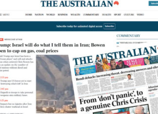 This isn’t journalism – Australia’s Bowen beat-up and the Iran war The "Israelian" . . . media managed complicity