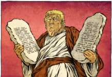 Holy Shit. Cartoon by Mr Fish