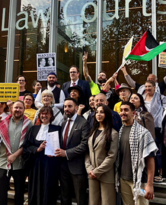 The ruling is “a big win for everyone who cares about the right to protest”