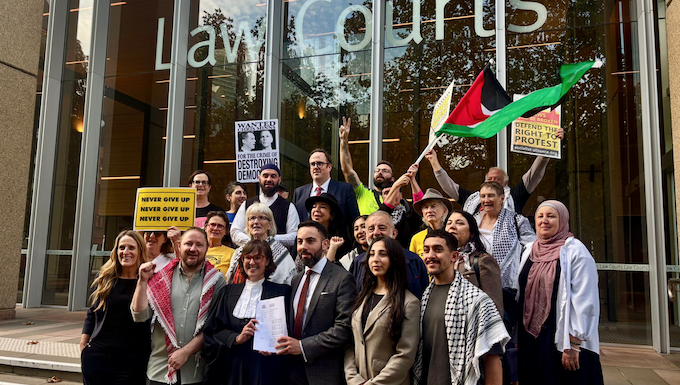 The ruling is “a big win for everyone who cares about the right to protest”