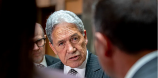 NZ Foreign Minister Winston Peters