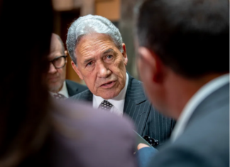 NZ Foreign Minister Winston Peters
