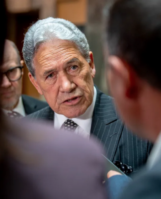 NZ Foreign Minister Winston Peters