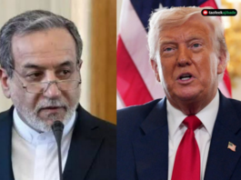 Defiant Iranian Foreign Minister Abbas Araghchi (left) and humbled US President Donald Trump