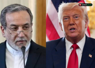 Defiant Iranian Foreign Minister Abbas Araghchi (left) and humbled US President Donald Trump