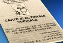 New Caledonia’s special electoral card for Congress and provincial elections