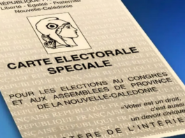 New Caledonia’s special electoral card for Congress and provincial elections
