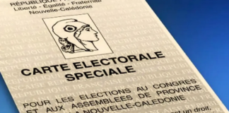 New Caledonia’s special electoral card for Congress and provincial elections