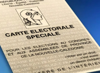 New Caledonia’s special electoral card for Congress and provincial elections