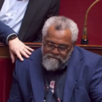 New Caledonia’s MP at the French National Assembly Emmanuel Tjibaou (pro-independence) after the French National Assembly endorsed changes in New Caledonia’s electoral roll for provincial elections