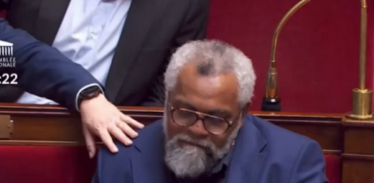 New Caledonia’s MP at the French National Assembly Emmanuel Tjibaou (pro-independence) after the French National Assembly endorsed changes in New Caledonia’s electoral roll for provincial elections