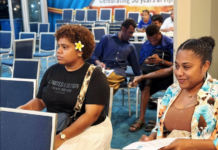 Fiji journalists at the FMA's annual general meeting in March