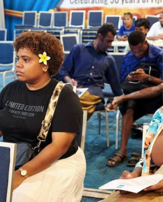 Fiji journalists at the FMA's annual general meeting in March
