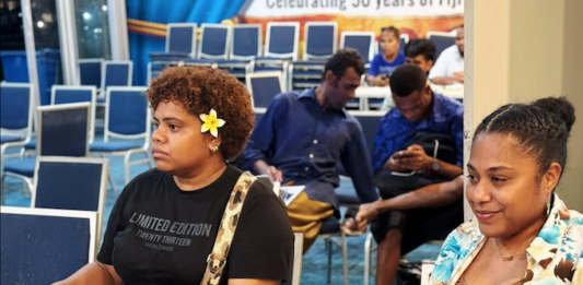 Fiji journalists at the FMA's annual general meeting in March