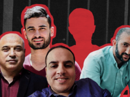 Five Palestinian journalists from Gaza imprisoned in Israeli jails