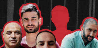 Five Palestinian journalists from Gaza imprisoned in Israeli jails