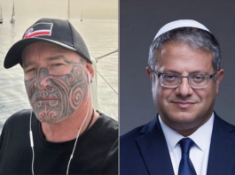 "The face of courage vs the face of evil"
