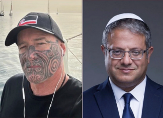 "The face of courage vs the face of evil"