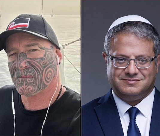 "The face of courage vs the face of evil"