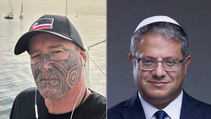 "The face of courage vs the face of evil"