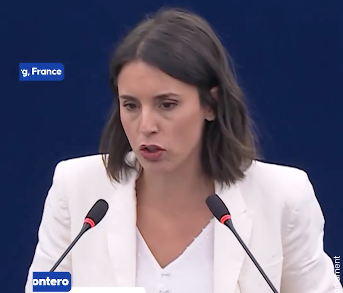 Spanish MEP Irene Montero
