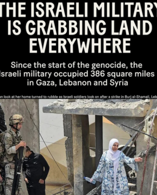 Al Jazeera English’s Open Source Unit reports on the land Illegally in Gaza, Lebanon and Syria taken over by the Israeli military