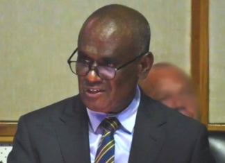 Ousted Solomon Islands Prime Minister Jeremiah Manele