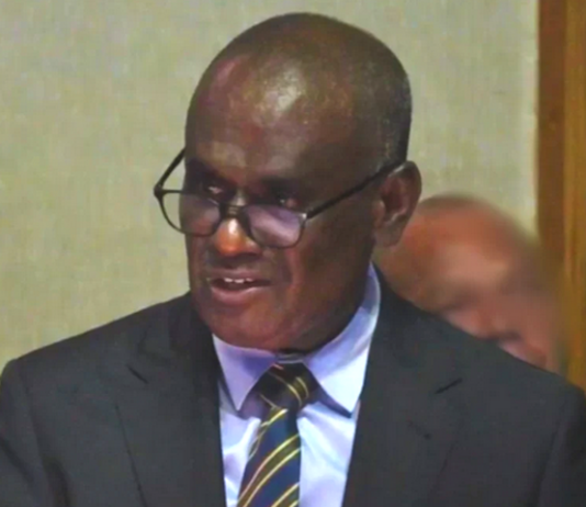 Ousted Solomon Islands Prime Minister Jeremiah Manele