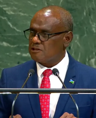 Solomon Islands Prime Minister Jeremiah Manele