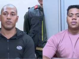 Joseph Vaa, 27, admitted gunning down suspected "Coconut Cartel" ringleader Lorenzo Lemalu Tovia outside a restaurant last week. Vaa's associate, Steve Tofa, 23, has confessed to being his accomplice in the shooting