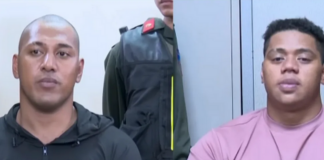 Joseph Vaa, 27, admitted gunning down suspected "Coconut Cartel" ringleader Lorenzo Lemalu Tovia outside a restaurant last week. Vaa's associate, Steve Tofa, 23, has confessed to being his accomplice in the shooting