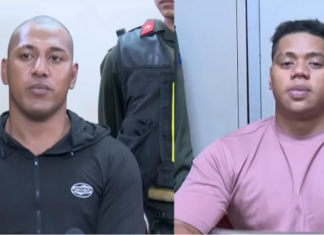 Joseph Vaa, 27, admitted gunning down suspected "Coconut Cartel" ringleader Lorenzo Lemalu Tovia outside a restaurant last week. Vaa's associate, Steve Tofa, 23, has confessed to being his accomplice in the shooting