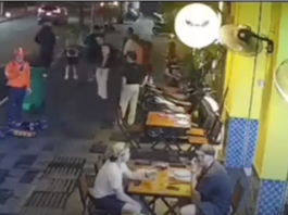 The moment "Coconut Cartel" ringleader Lorenzo Lemalu Tovia was gunned down