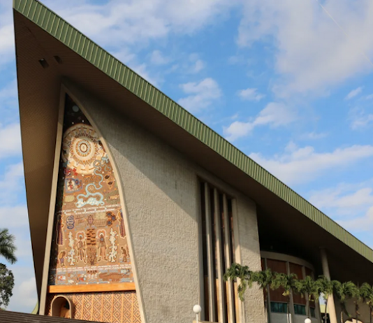 PNG's Parliament Haus in Port Moresby