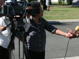 Pacific media in action .