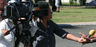 Pacific media in action .