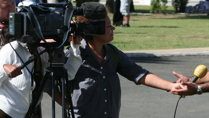 Pacific media in action .