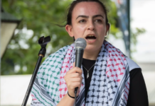 PSNA national spokesperson Rinad Tamimi