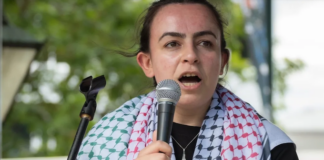 PSNA national spokesperson Rinad Tamimi